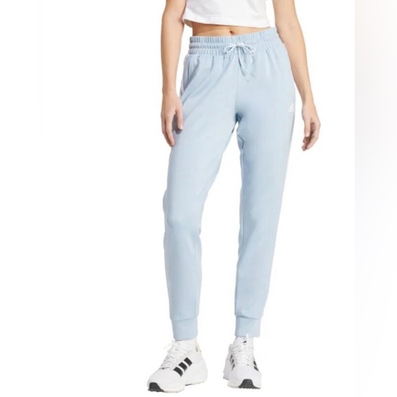 adidas Pants - adidas Women's Sky Blue Aeroready Active Joggers